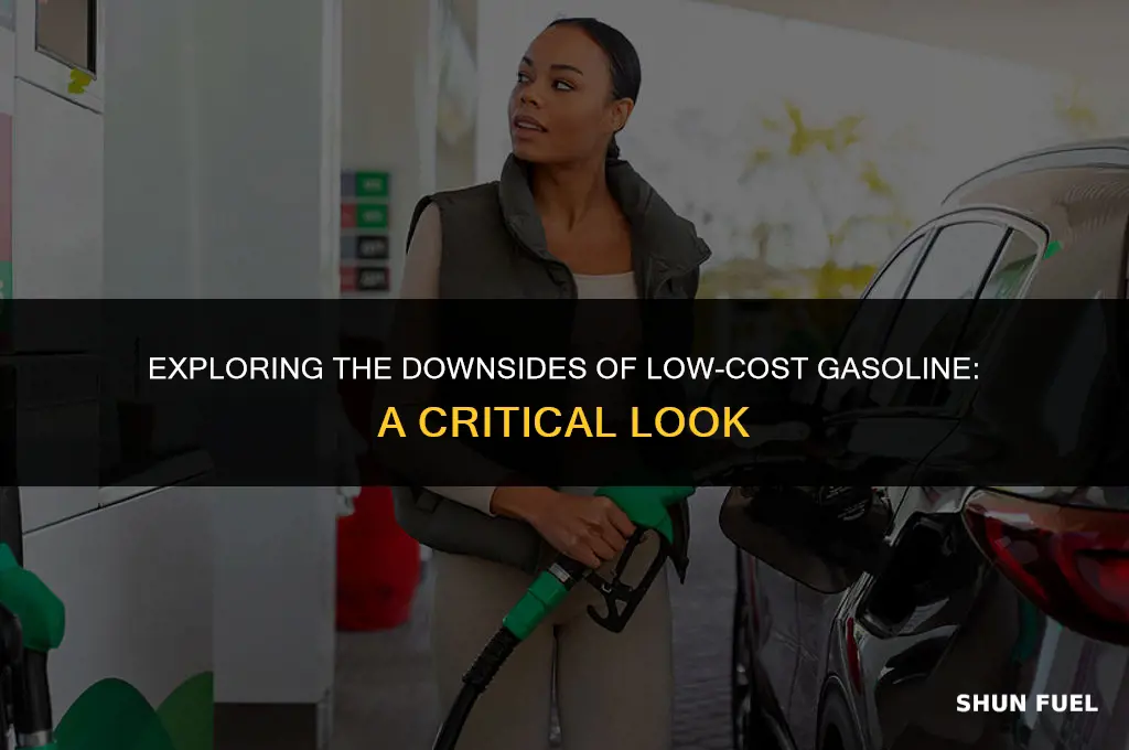 es mala la gasolina low cost