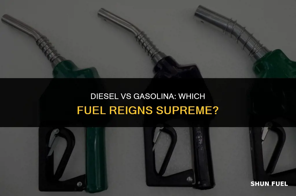 es mejor diesel o gasolina
