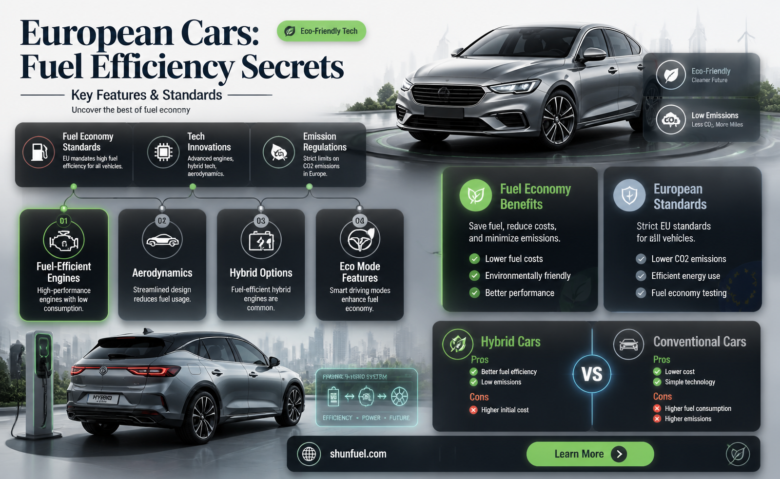 are cars in europe more fuel efficient