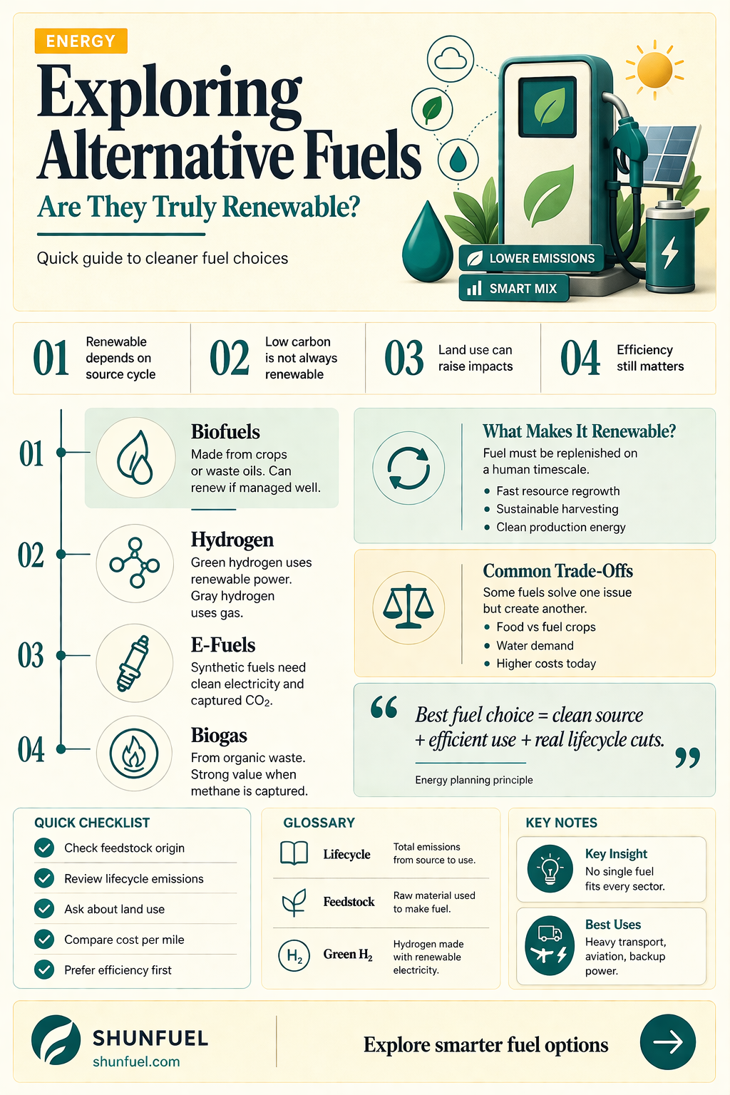 are alternative fuel renewable