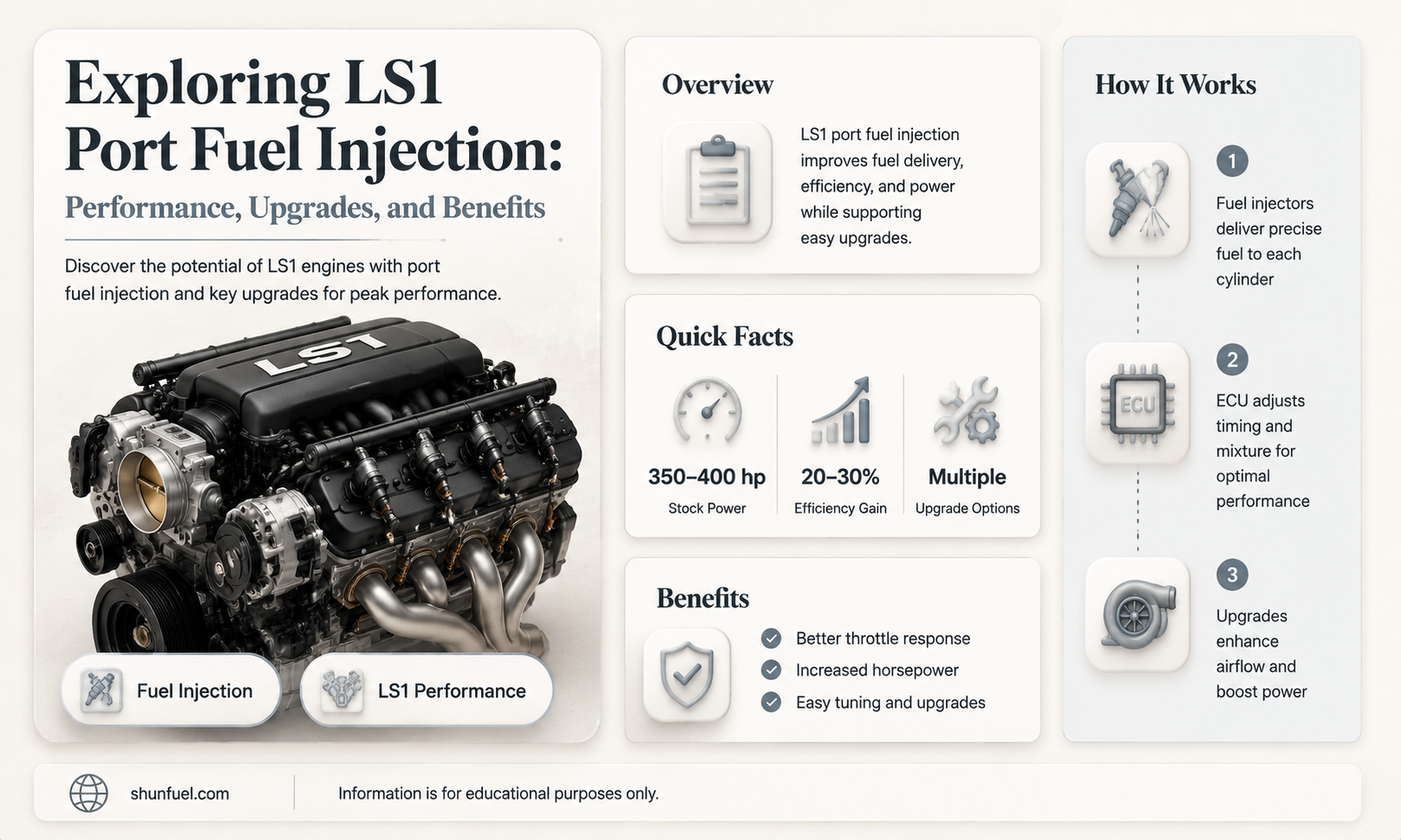 are ls1 port fuel injection