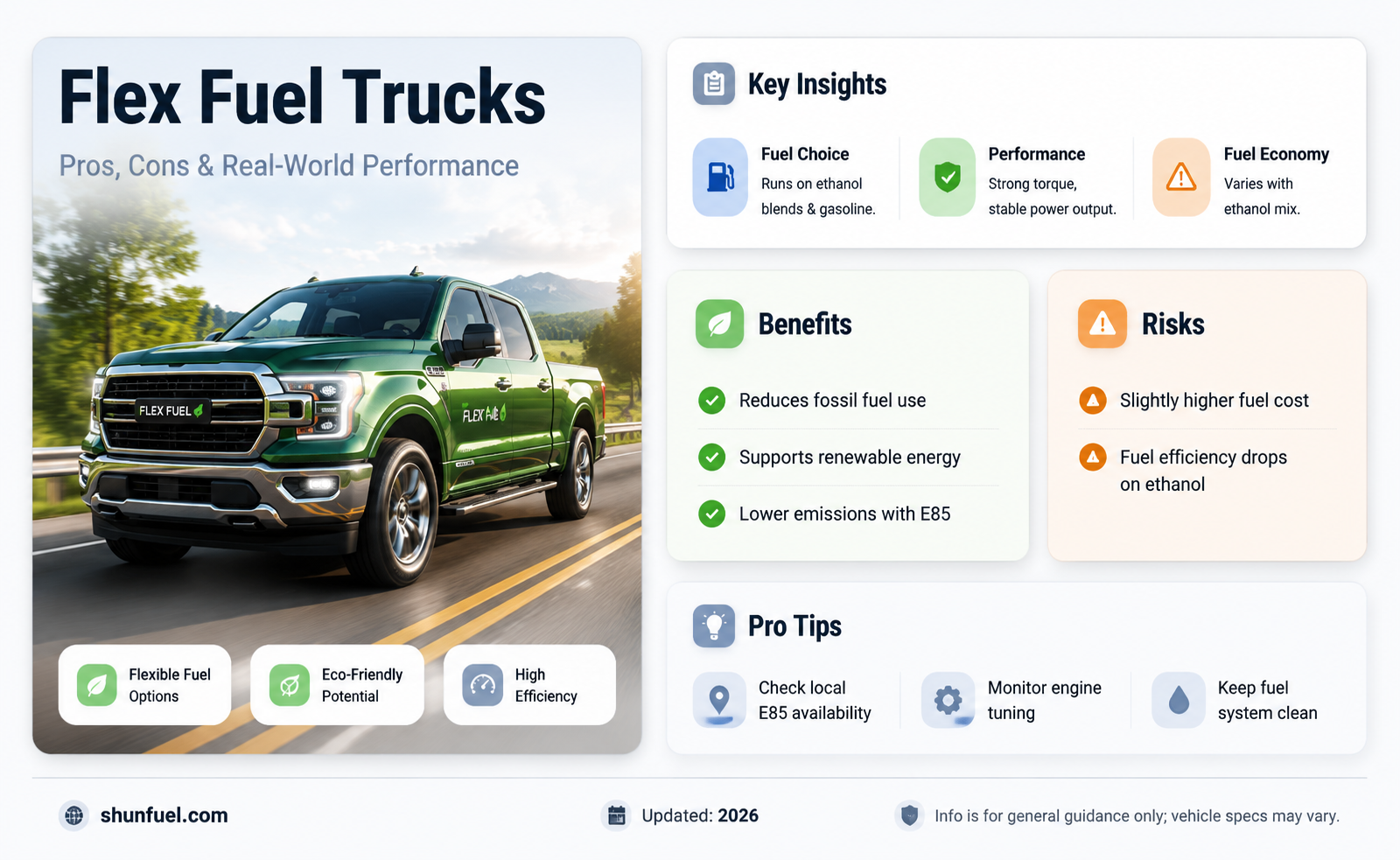 are flex fuel trucks good