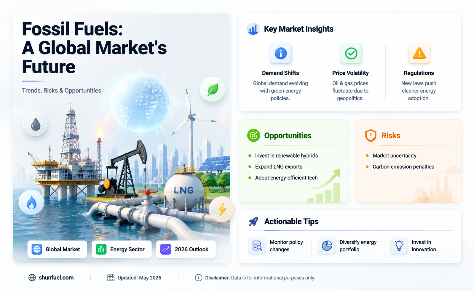 are fossil fuels a global market