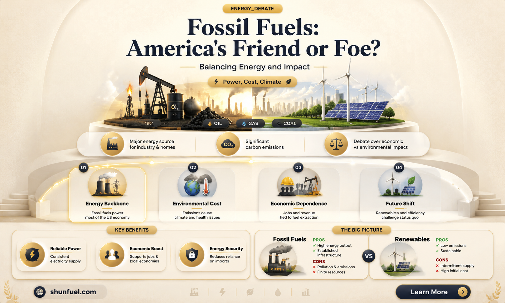 are fossil fuels good for america