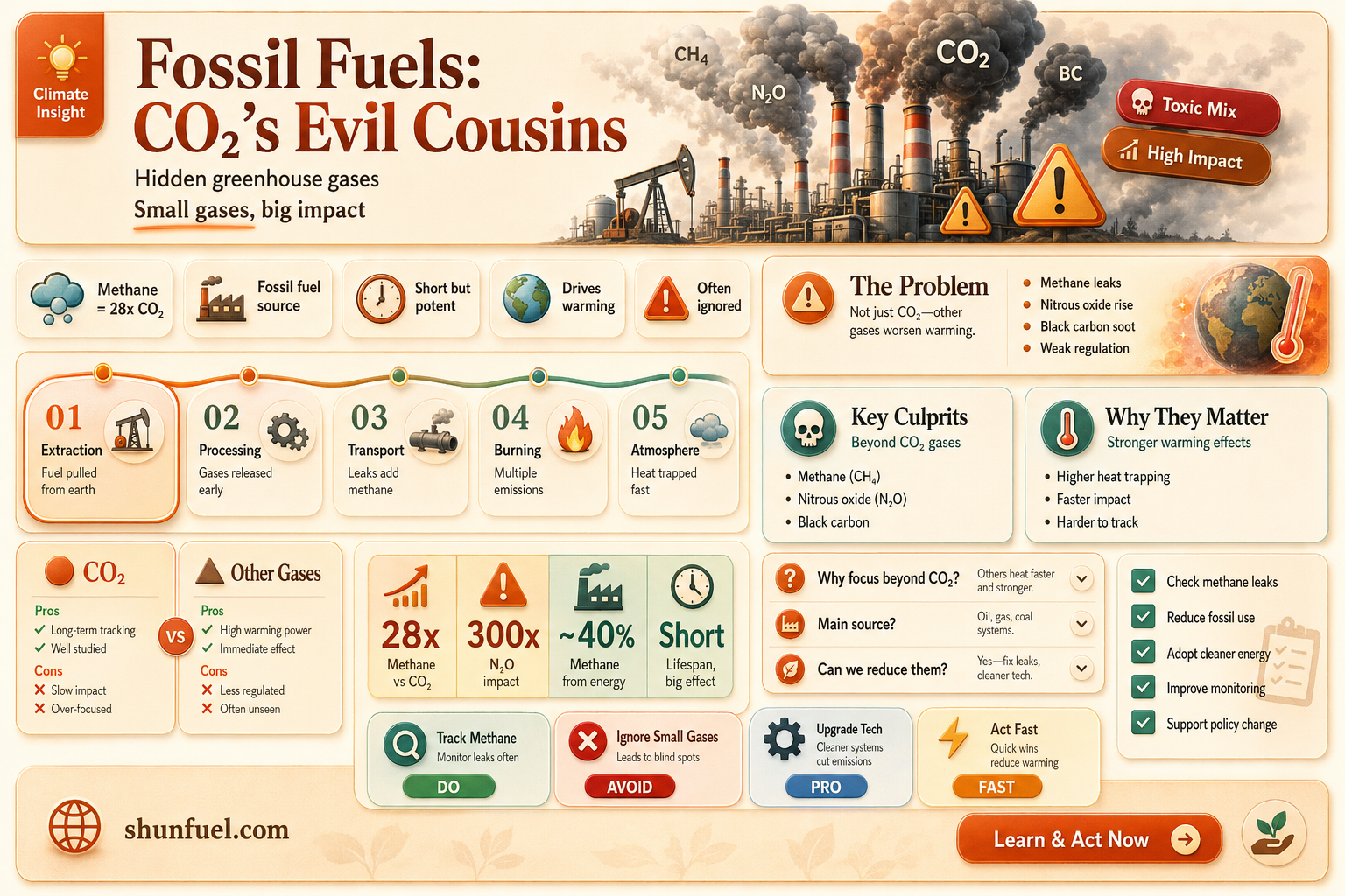 are all fossil fuels carbon dioxide