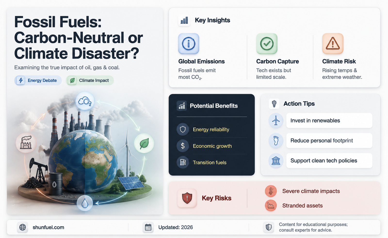 are all fossil fuels carbon neutral