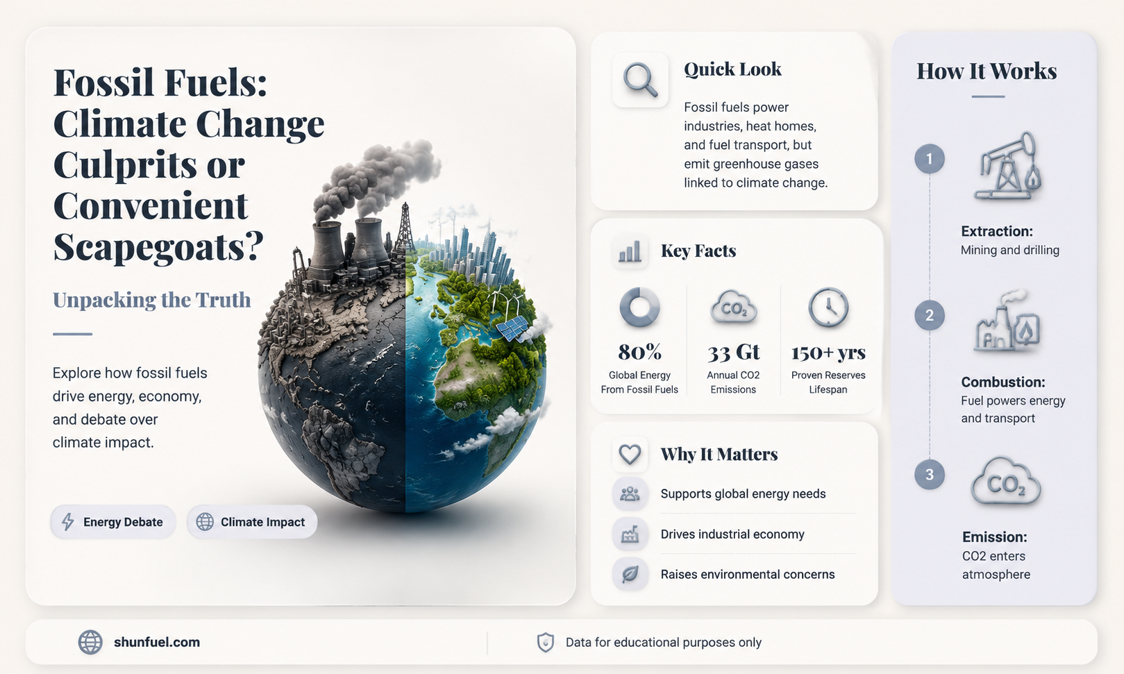 are fossil fuels responsible for climate change