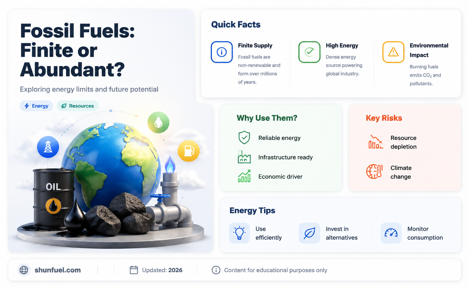 are fossil fuels rare