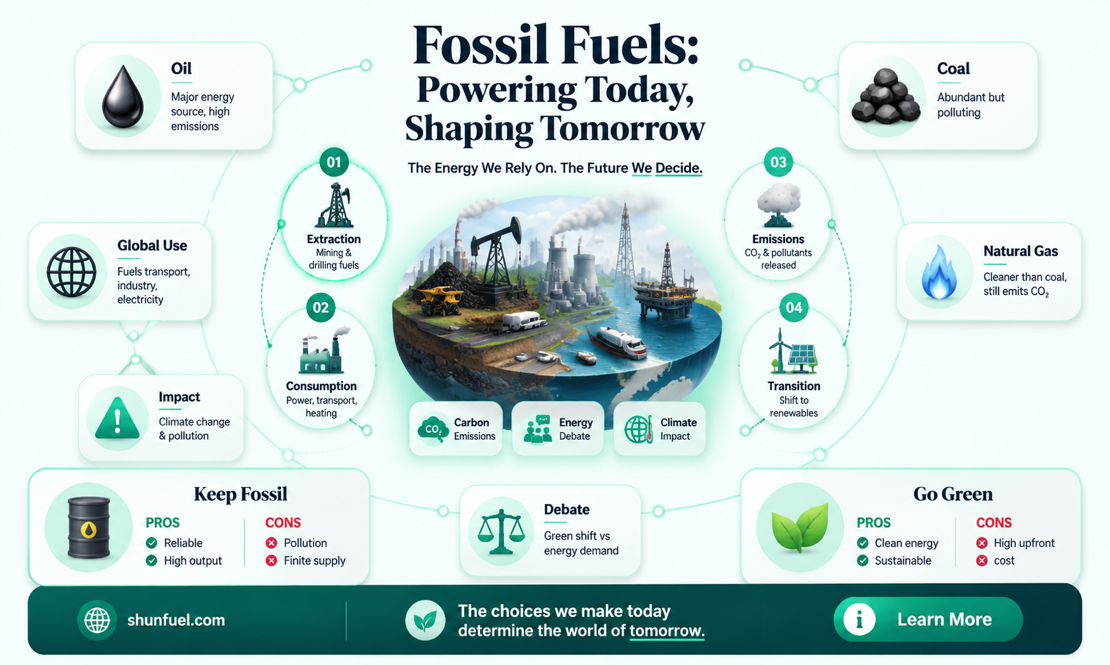 are fossil fuels green