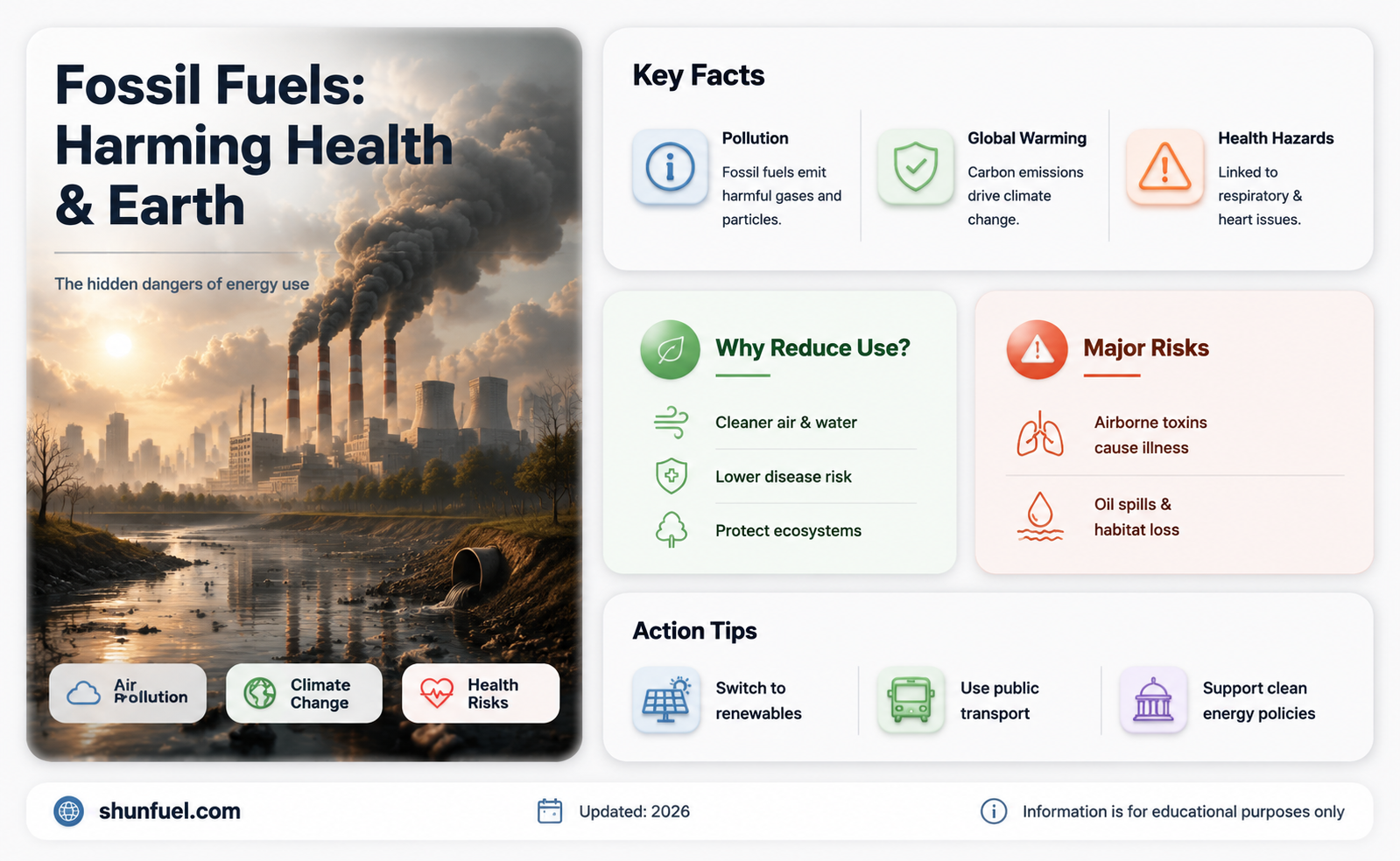 are fossil fuels bad for human health