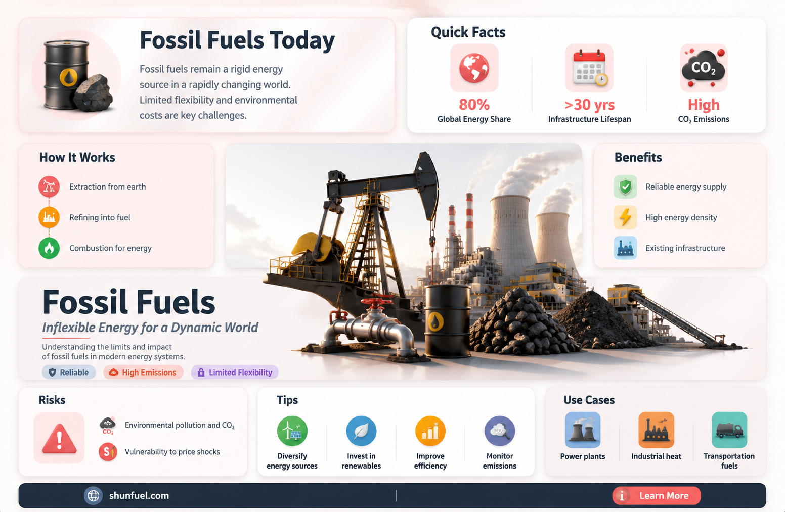 are fossil fuels an inflexible product