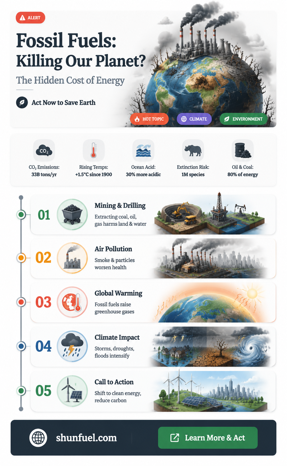 are fossil fuels actually killing our planet