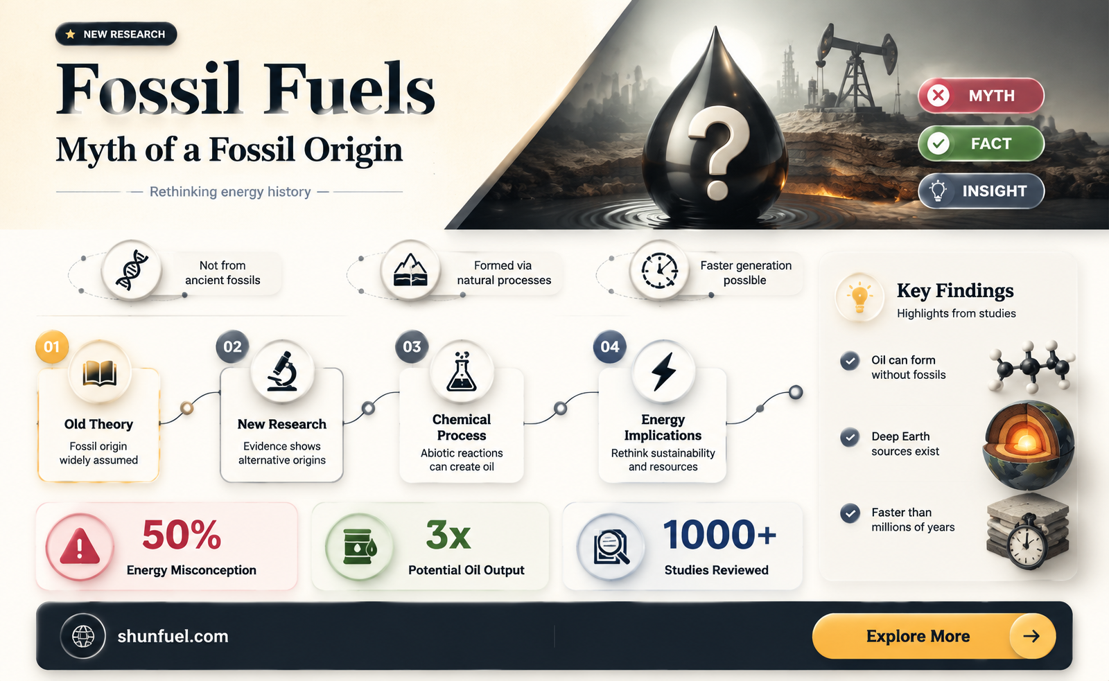 are fossil fuels from fossils