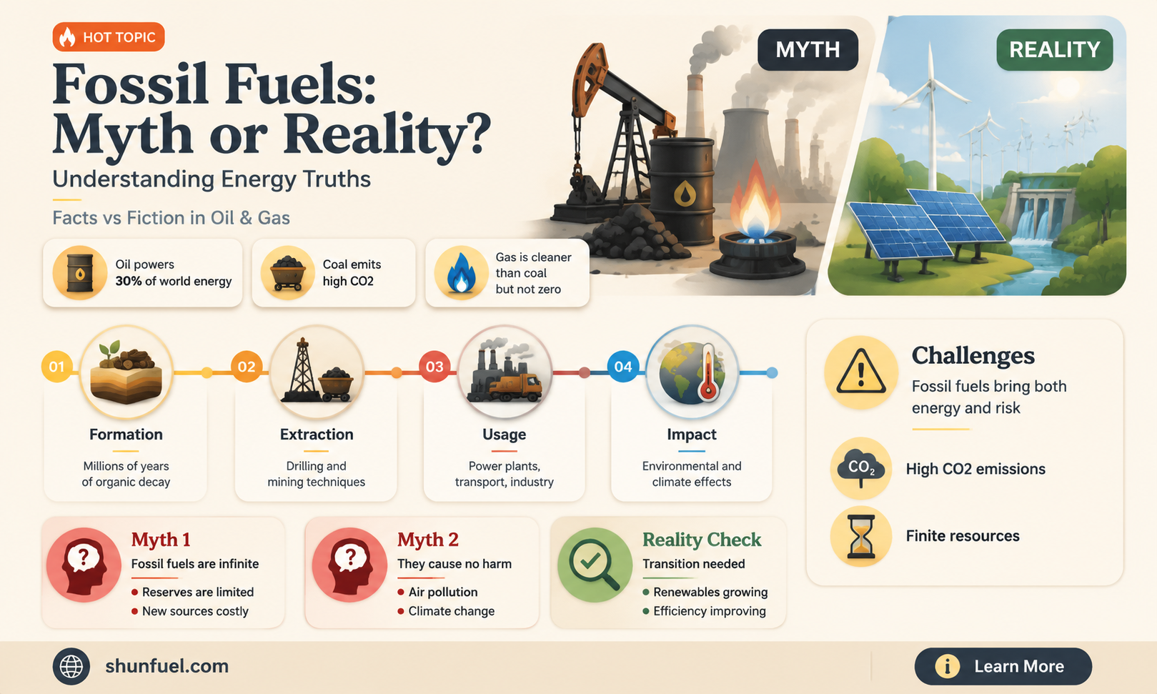 are fossil fuels a myth