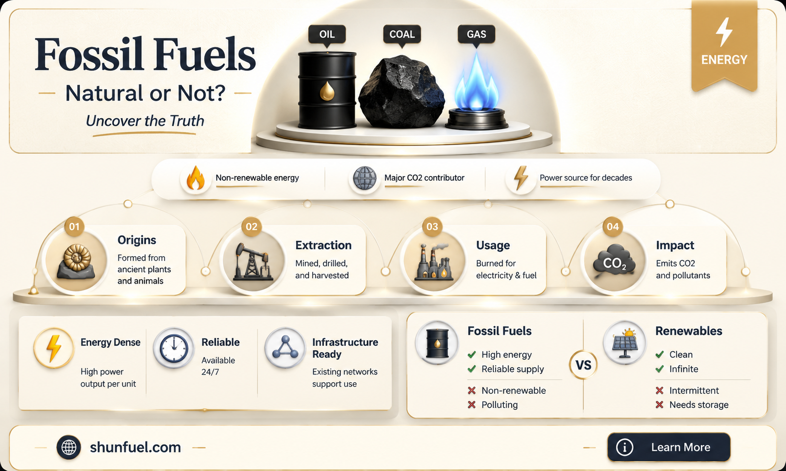 are fossil fuels natural