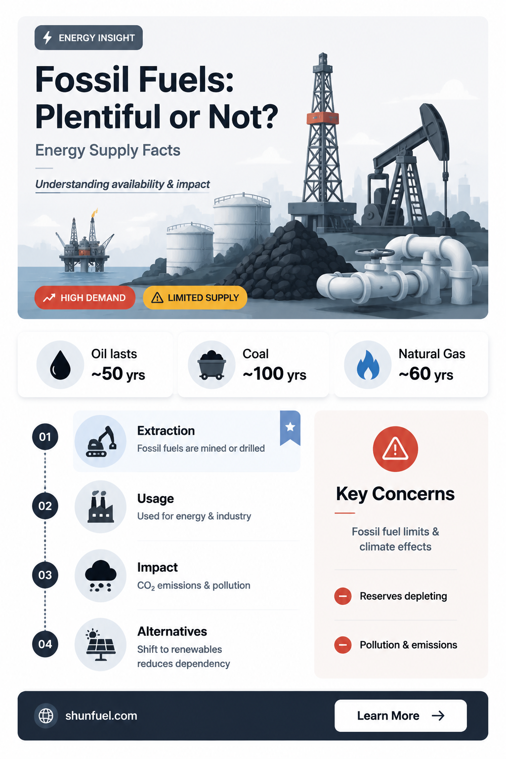 are fossil fuels plentiful