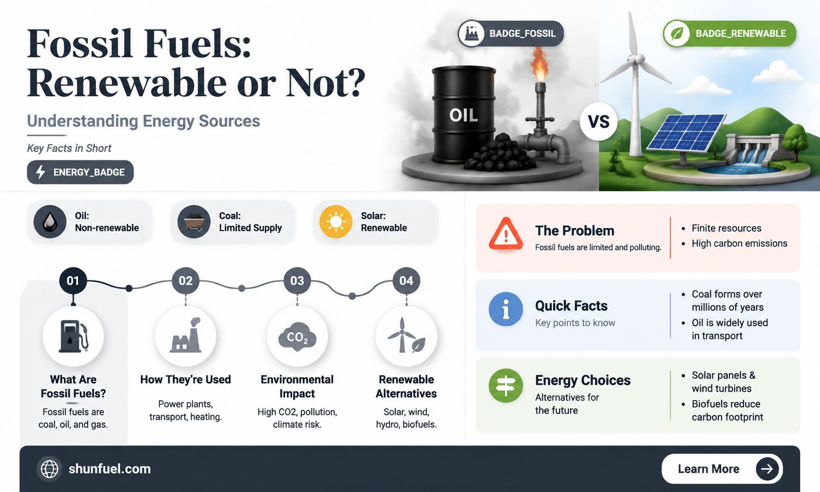 are fossil fuels renewab