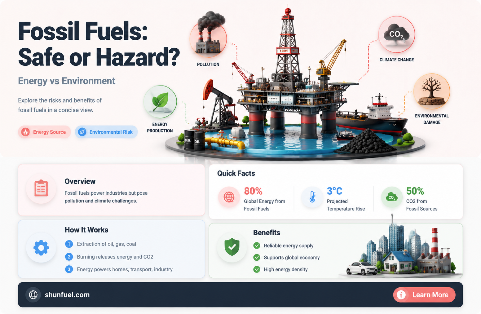 are fossil fuels safe for the environment