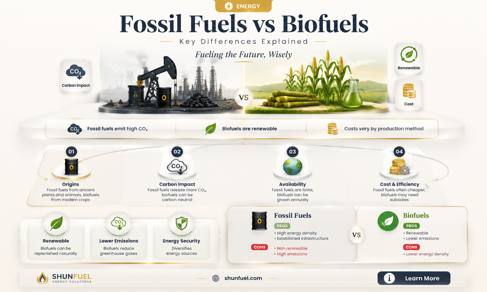 are fossil fuels bio fuels