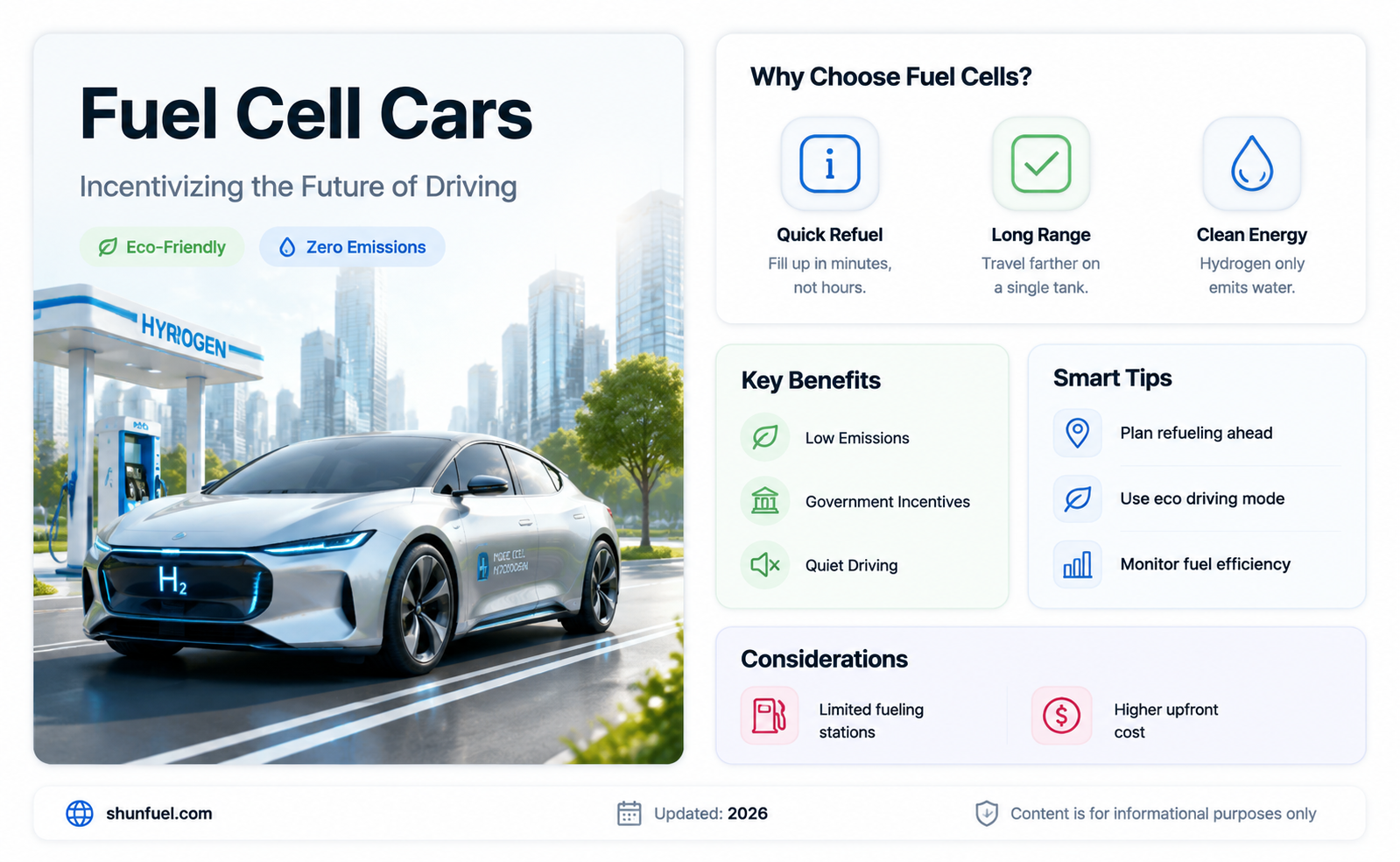are fuel cell car incentives