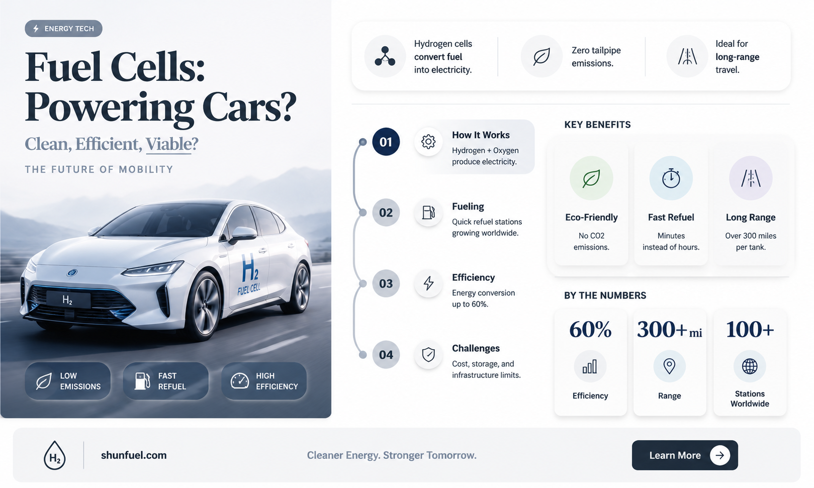 are fuel cells viable for powering cars