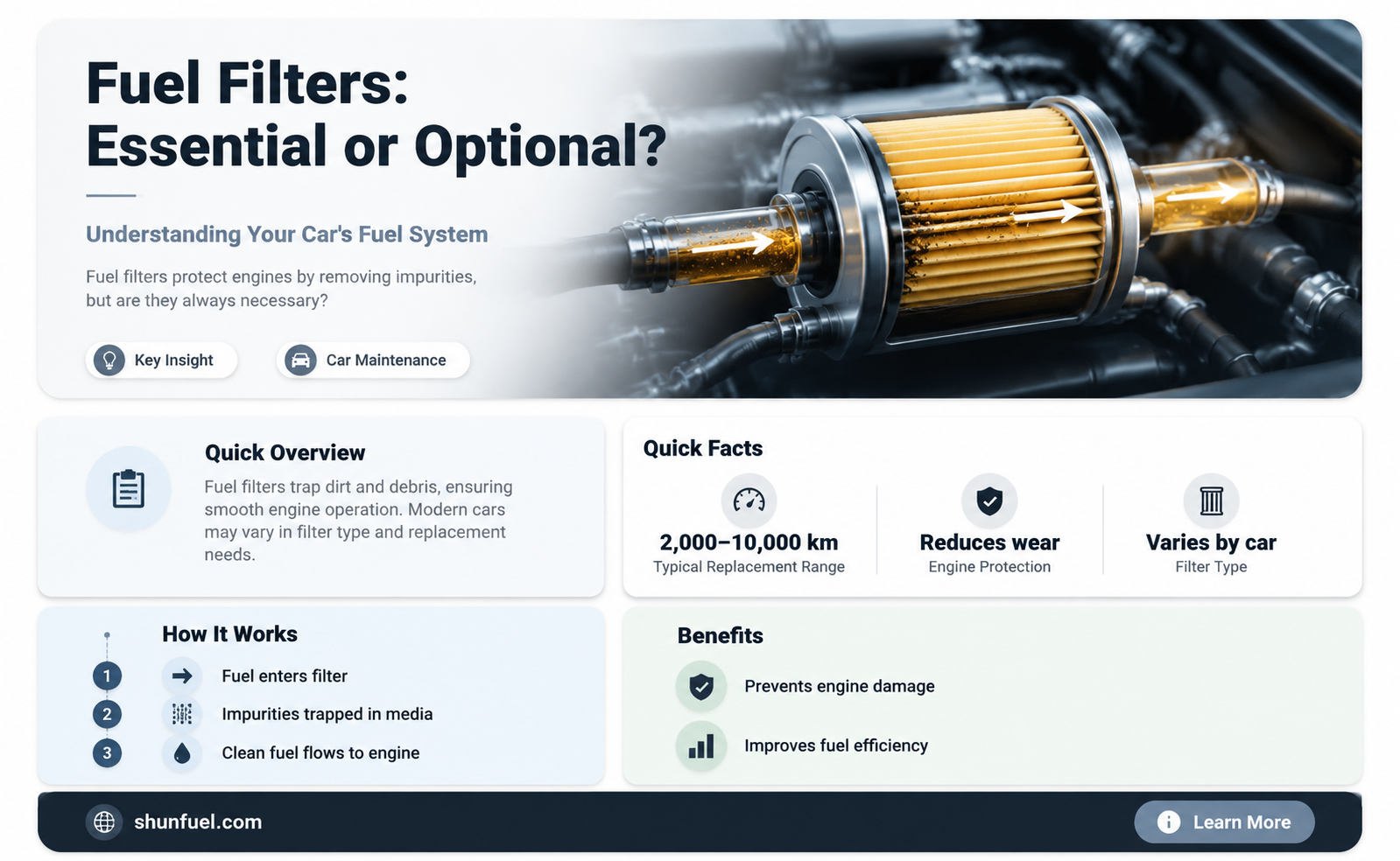 are fuel filters important for a car