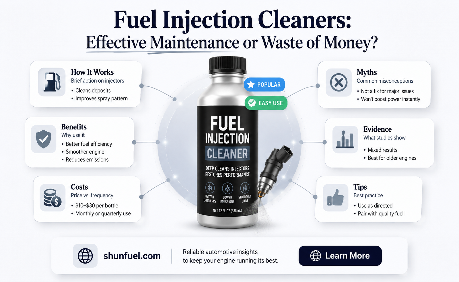 are fuel injection cleaners a good idea to use