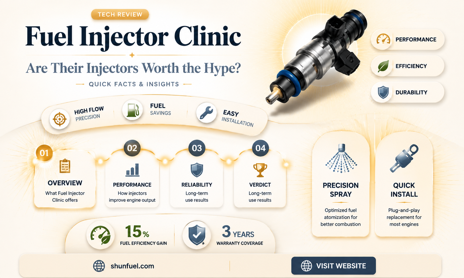 are fuel injector clinic injectors good