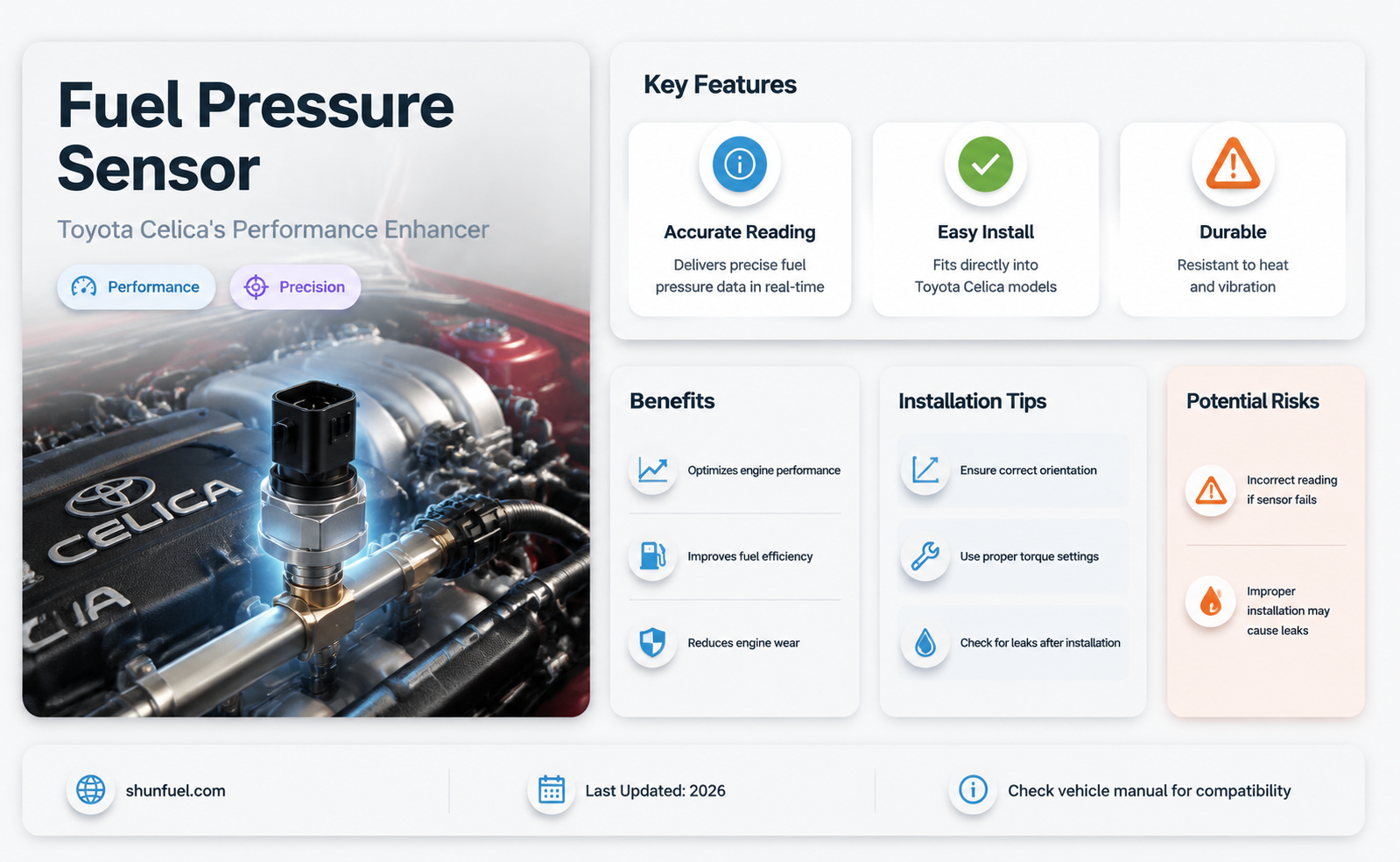 are fuel pressure sensor toyota celica