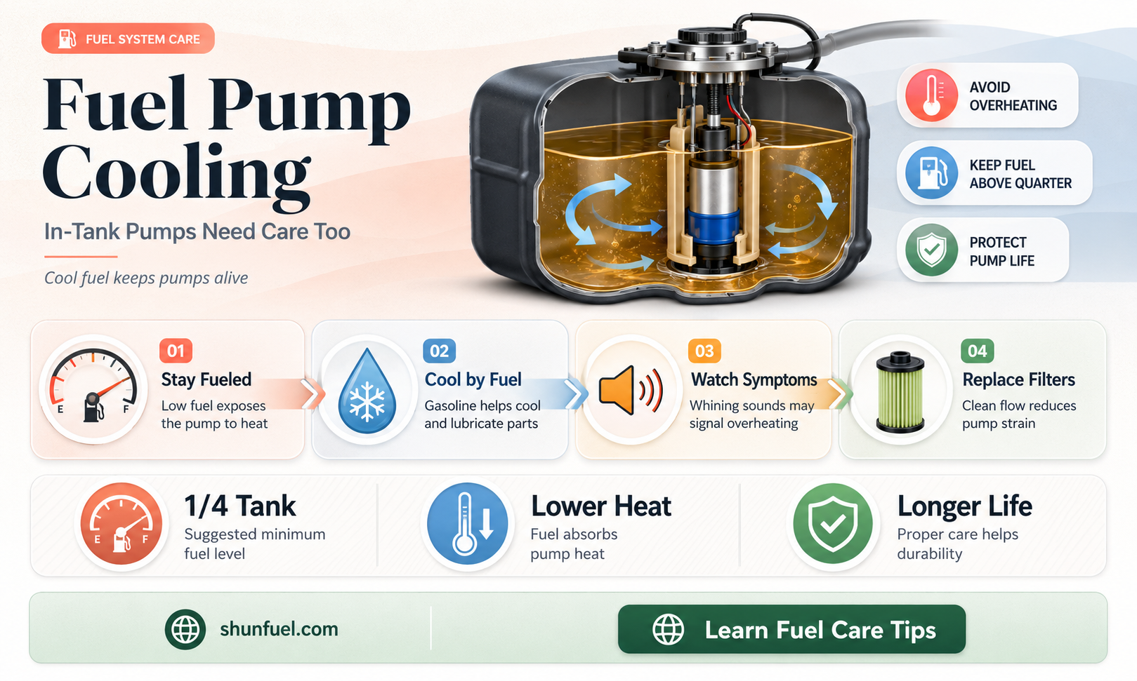 are in tank fuel pumps need cooling