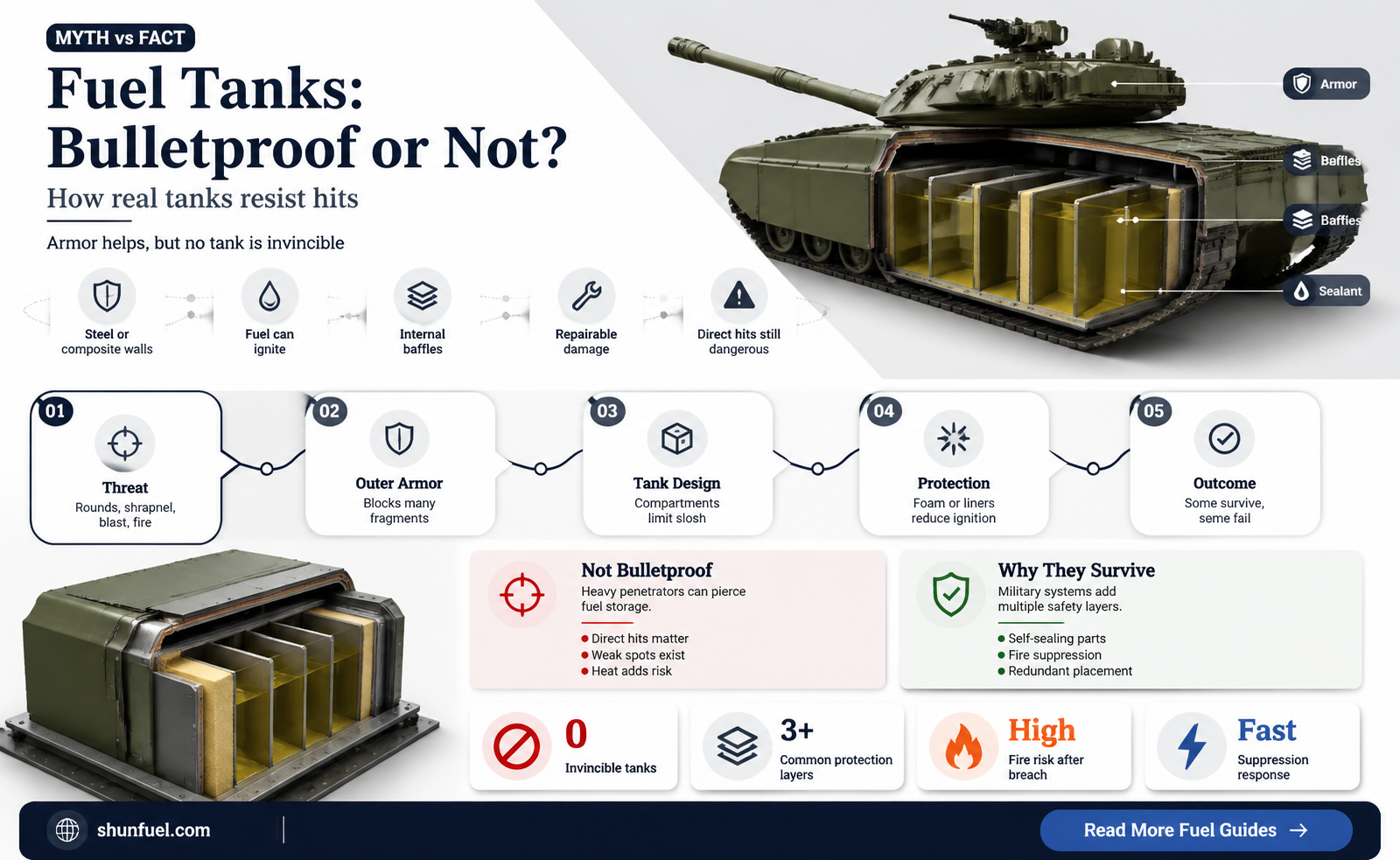 are any fuel tanks bullet resistant