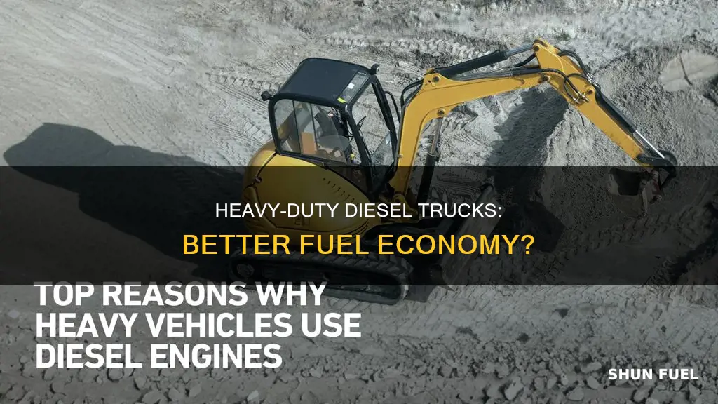 has average fuel economy improved in heavy duty diesel