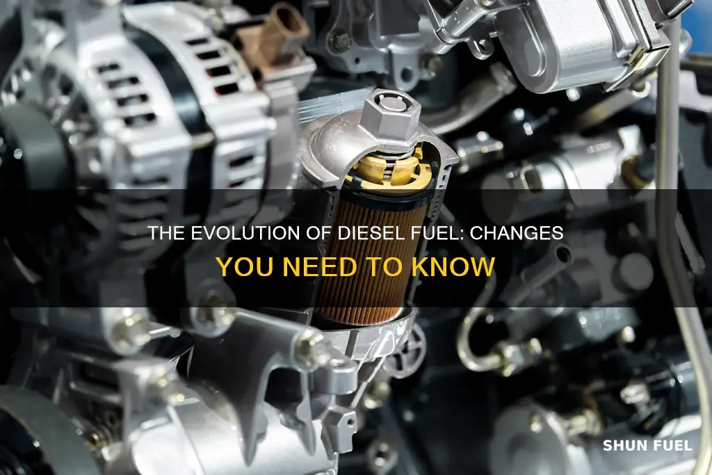 has diesel fuel changed