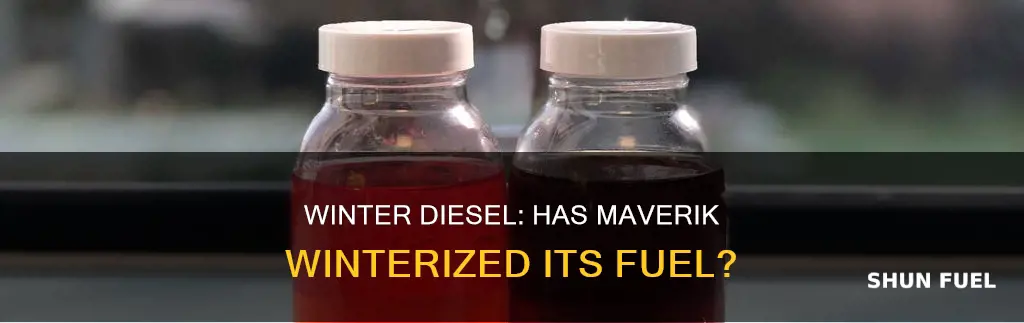 has maverik winterized its diesel fuel yet