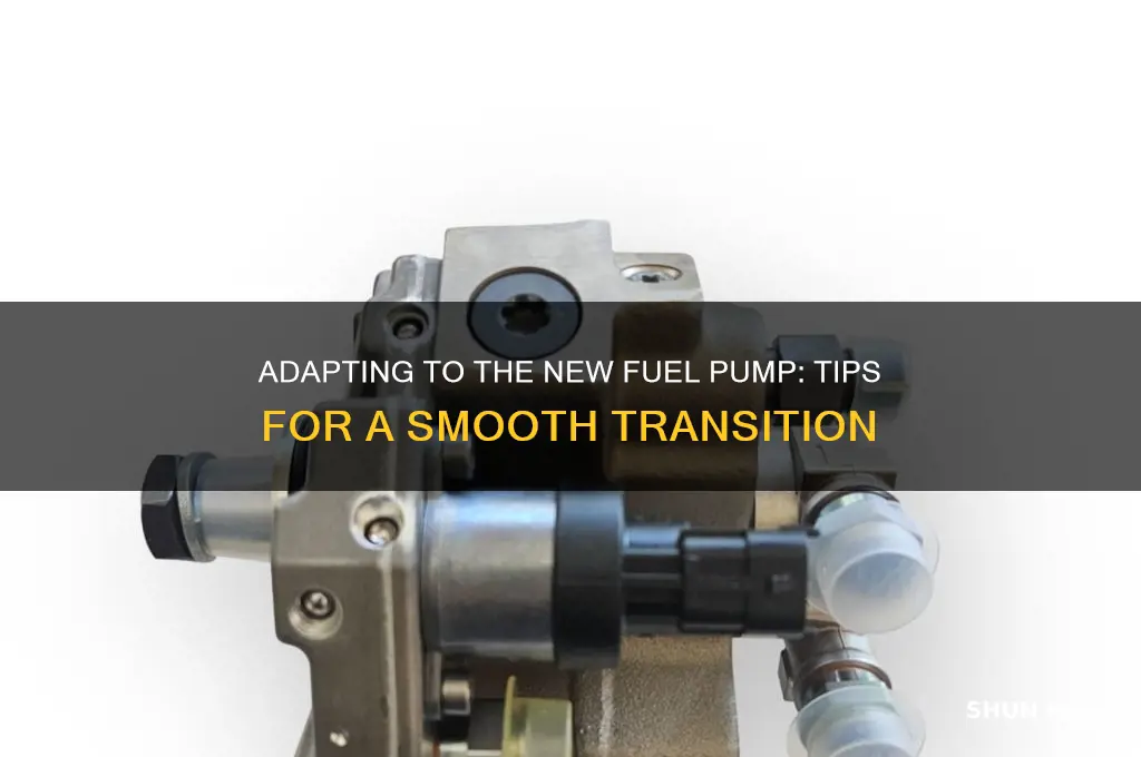 has to get used to the new fuel pump