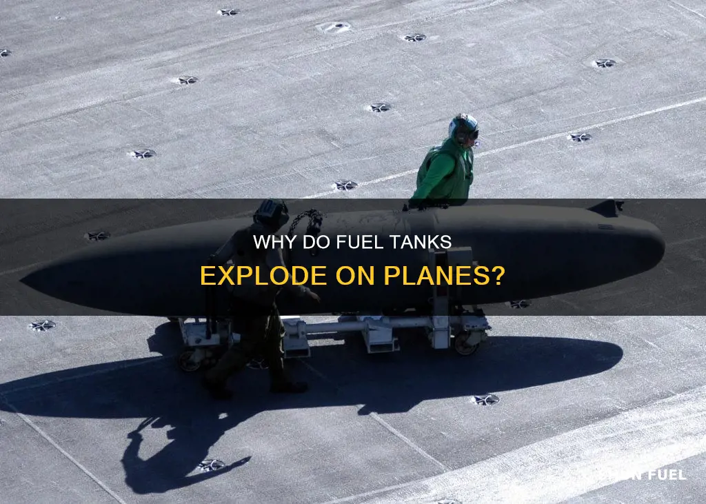 have fuel tanks explode on planes