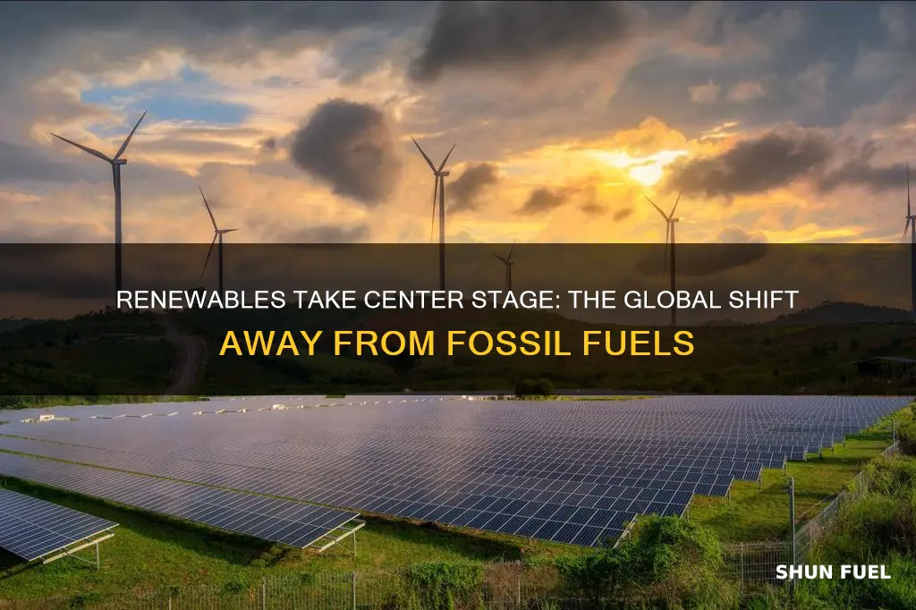 have rewables replaced fossil fuels anywhere