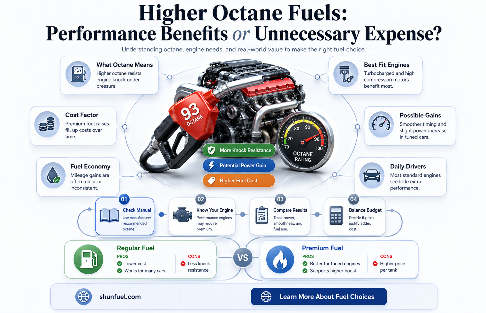 are higher octane fuels better