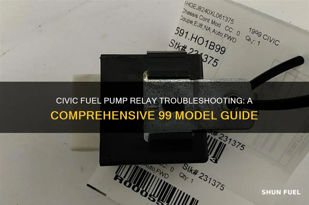 how 99 civic fuel pump relay