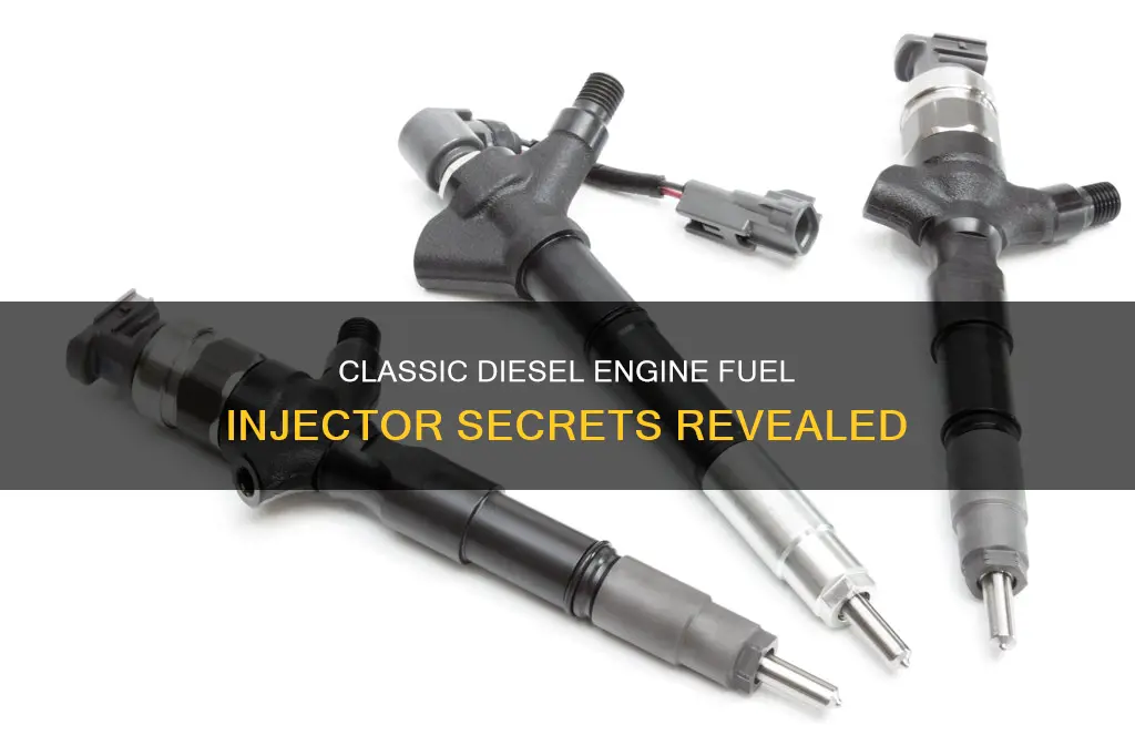 how a 1955 diesel 4 cyl engine fuel injector work