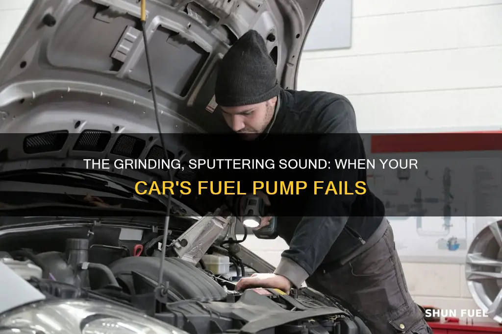 how a car sounds with a bad fuel pump