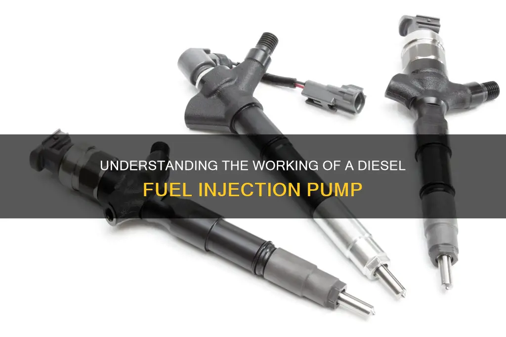 how a diesel fuel injection pump works