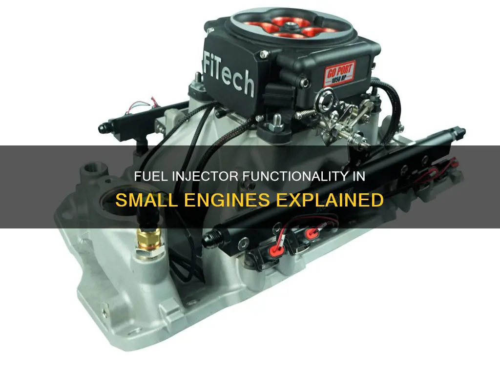 how a fuel injector works small engine