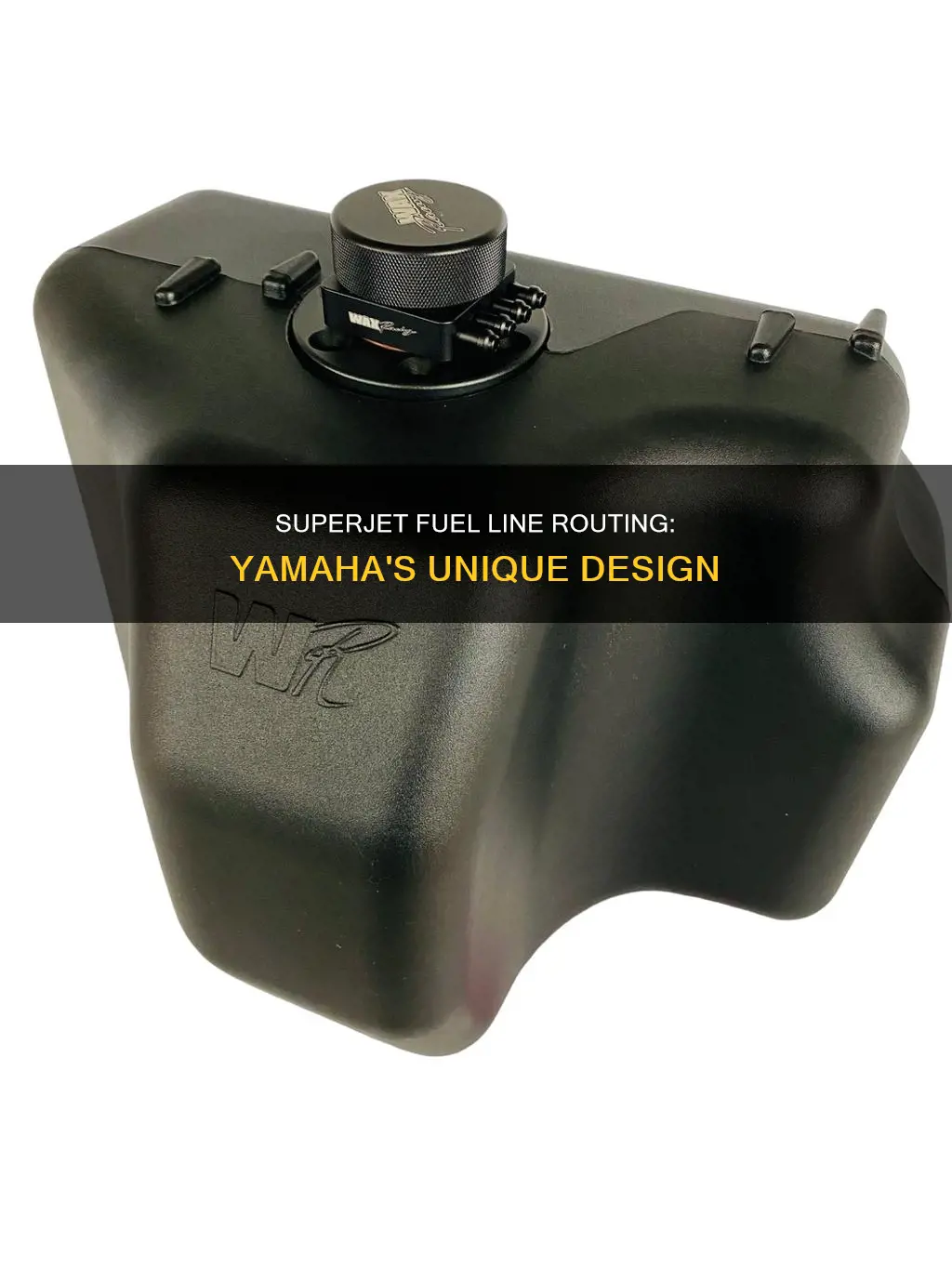 how a yamaha superjet fuel lines route