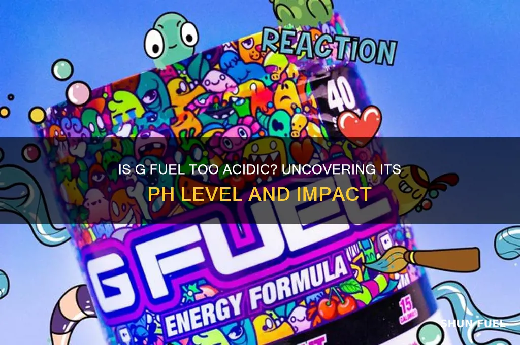 how acidic is g fuel