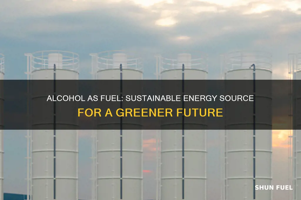 how alcohol is used as a fuel