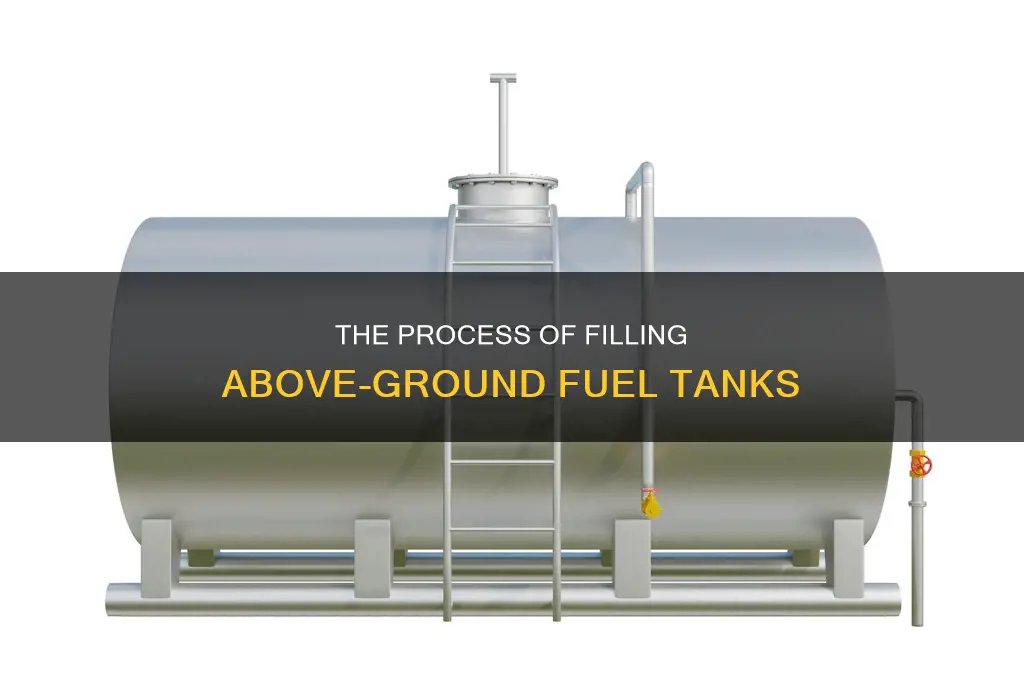 how are above ground fuel tanks filled