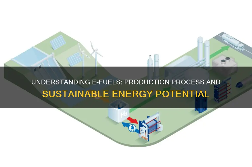 how are e fuels made