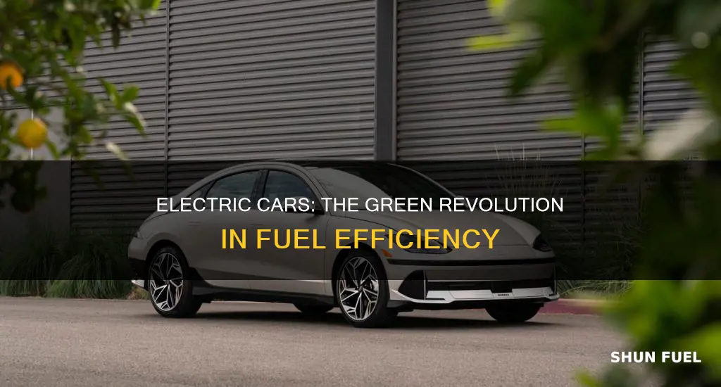 how are electric cars efficent in fuel