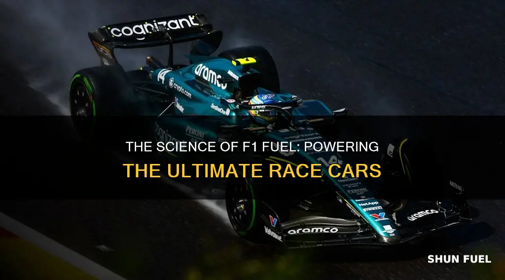 how are f1 cars fueled